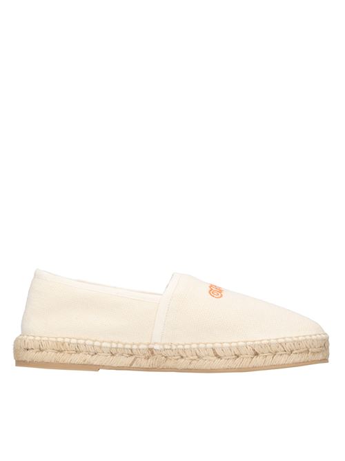 Espadrillas in tessuto OFF-WHITE | 0MIB004S22FAB0010117BIANCO